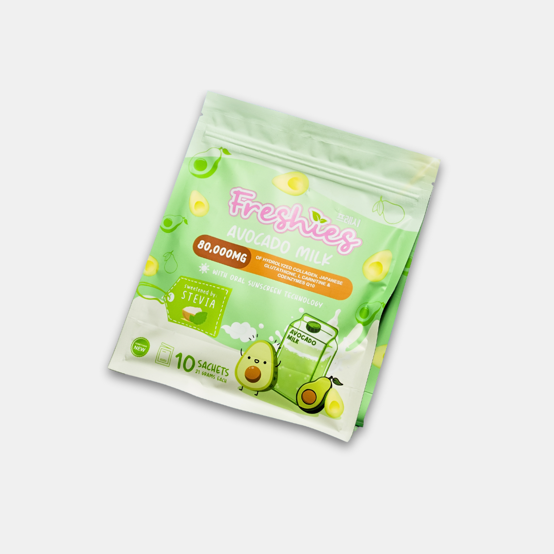 Freshies Avocado Milk Collagen and Glutathione Drink