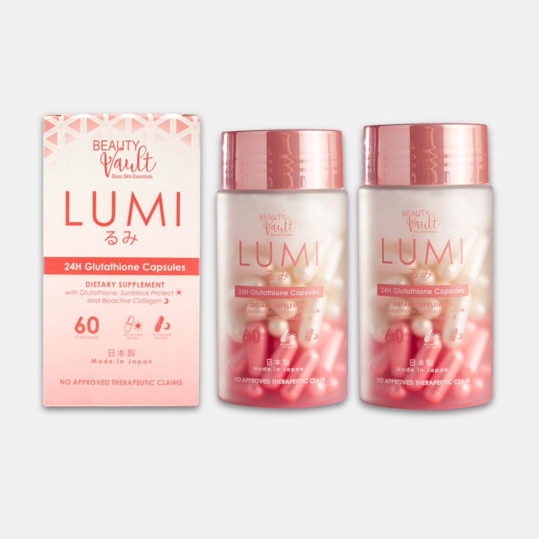 その他 5  BOTTLES BEAUTY VAULT LUMI 2 Bottles Beauty Vault LUMI 24H Glutathione Capsules – D