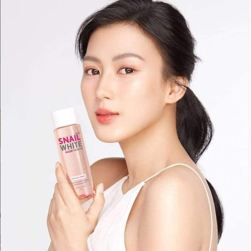 SNAIL WHITE Glow Potion AHA-BHA Toner 150ml - EXPIRES DEC 2025