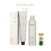 Bremod Premium Series Ash Blonde Hair Color Set 9% Oxidant