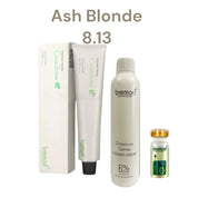 Bremod Premium Series Ash Blonde Hair Color Set 6% Oxidant