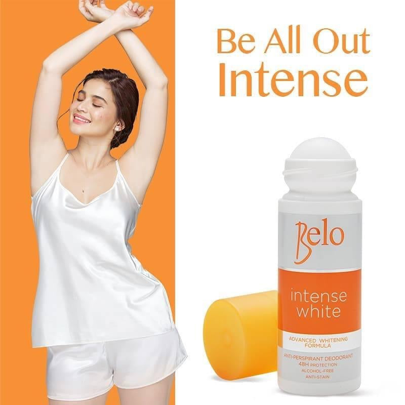 2 Pack Belo Intense White Antiperspirant Deodorant Underarm Lightening, Anti-Perspirant Deodorant - 40ml