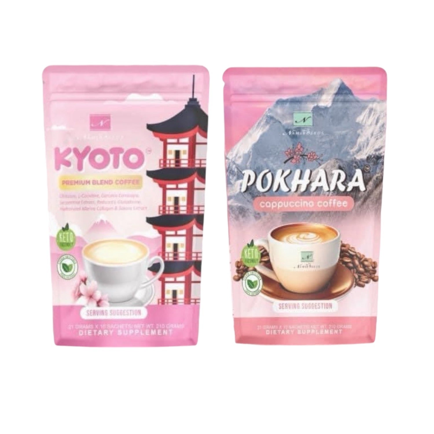 Namiroseus POKHARA & KYOTO Premium Blend Coffee Bundle