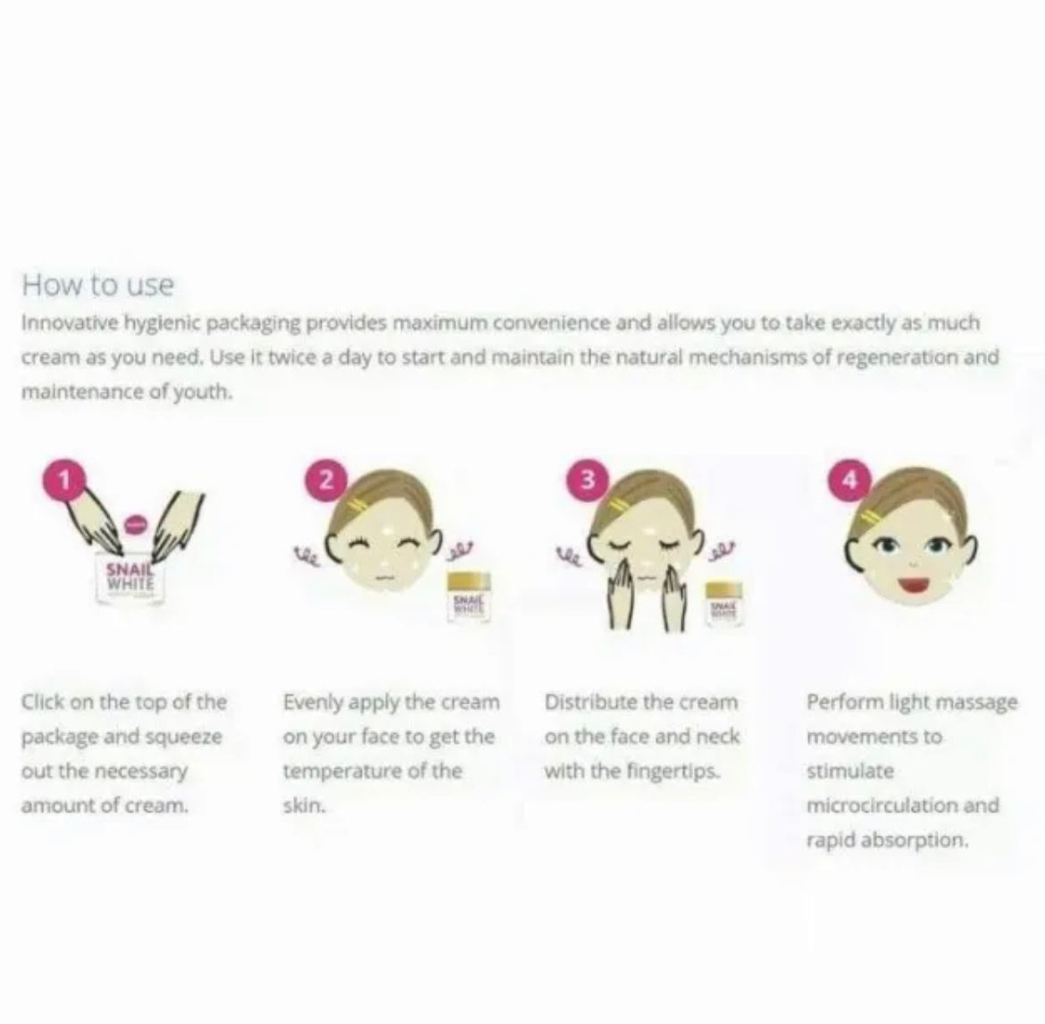 Namu Life Snail White Gold Anti-Aging Bundle: Whipp Soap, Double Boosting Serum, Gold Facial Cream