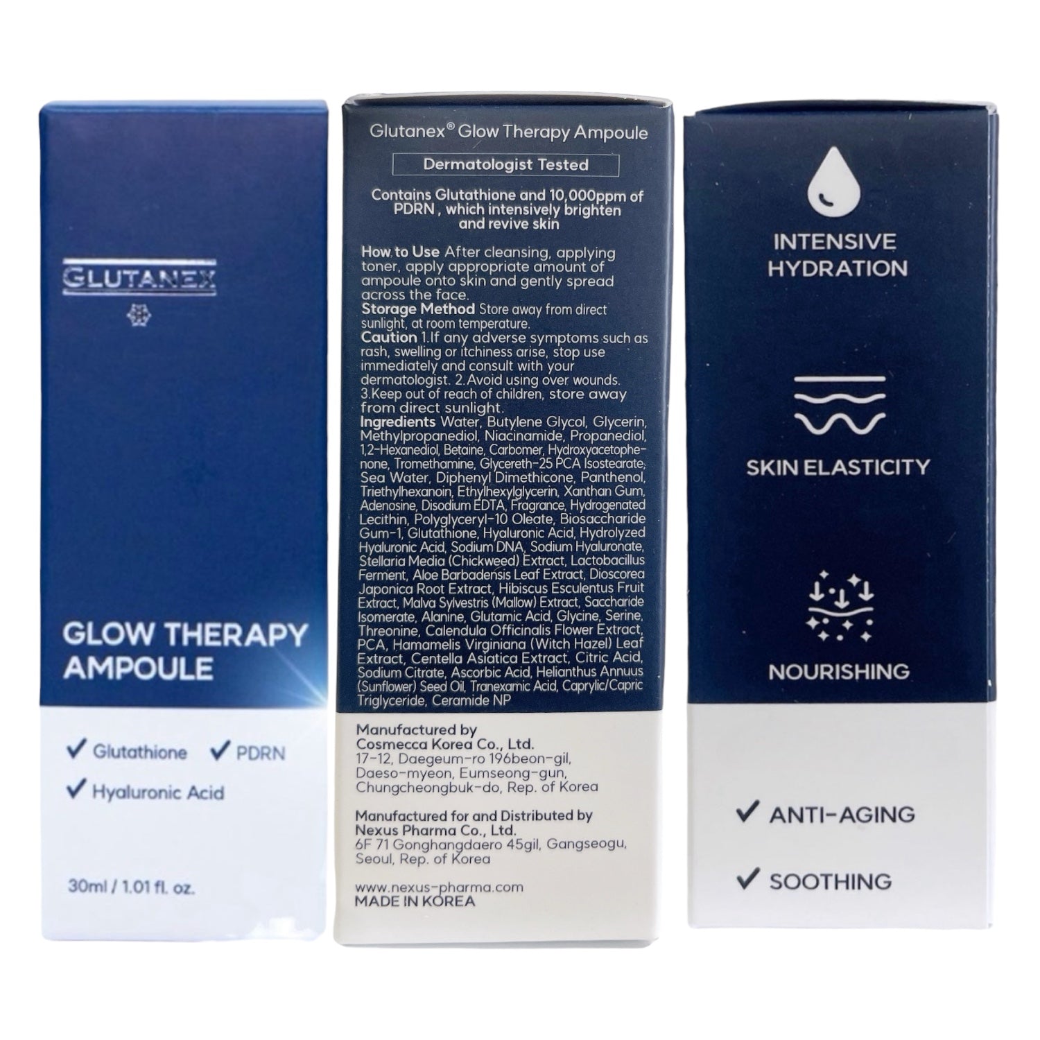 GLUTANEX GLOW THERAPY Ampoule Serum, 30ml