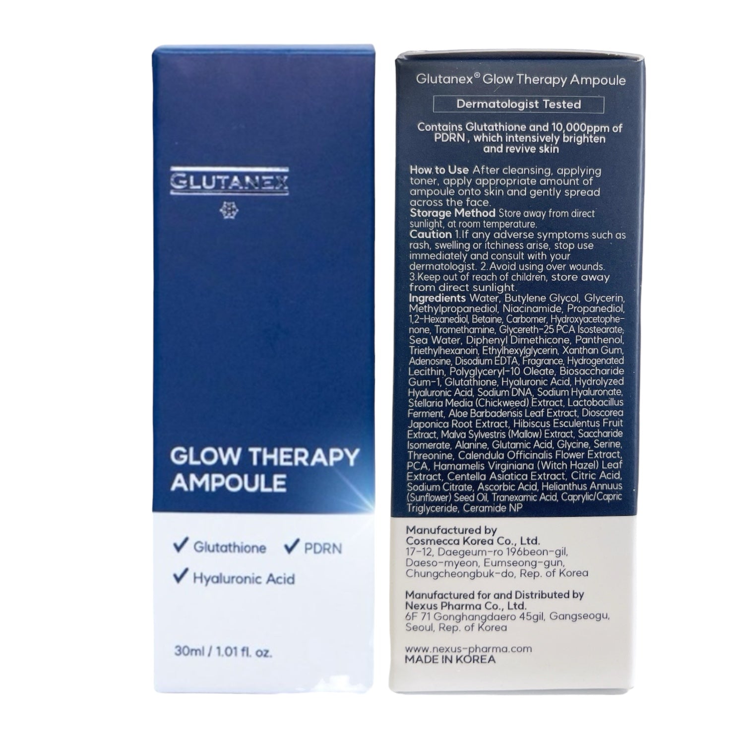 GLUTANEX GLOW THERAPY Ampoule Serum, 30ml