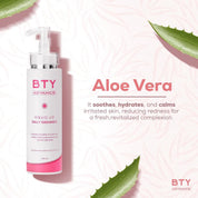 BTY ADVANCE DAILY RADIANCE Body Lotion with SPF 45 - Hydrating & Nourishing Lotion with Aloe Vera Extract & Shea Butter - 250 mL