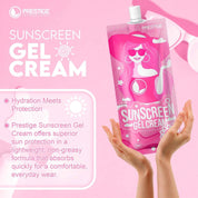 Prestige International Bundle: Rejuvenating Plus Set & 50g Sunscreen Gel-Cream