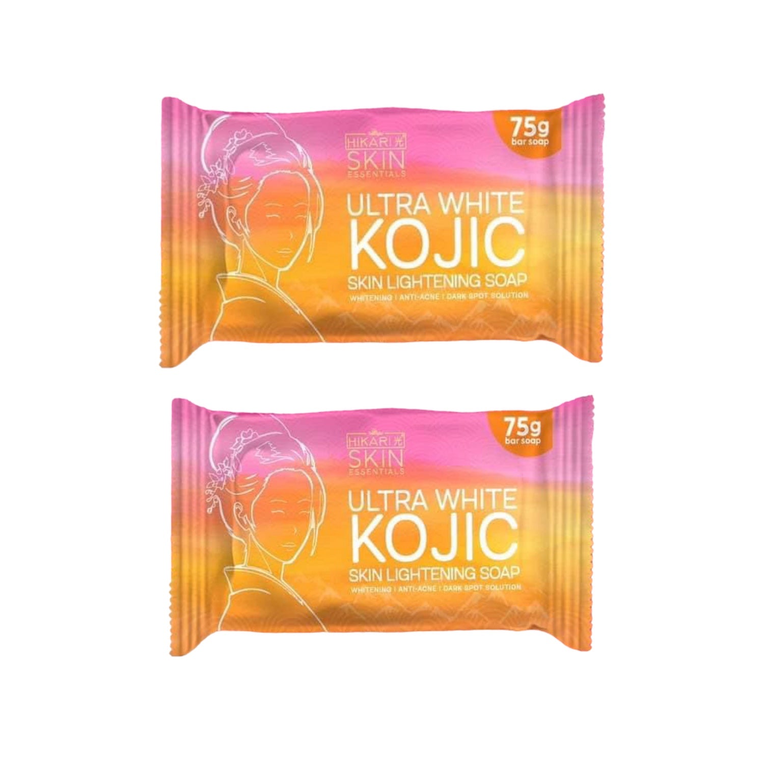 Hikari光 Skin Essentials Ultra White Skin Lightening Soap, 75g each