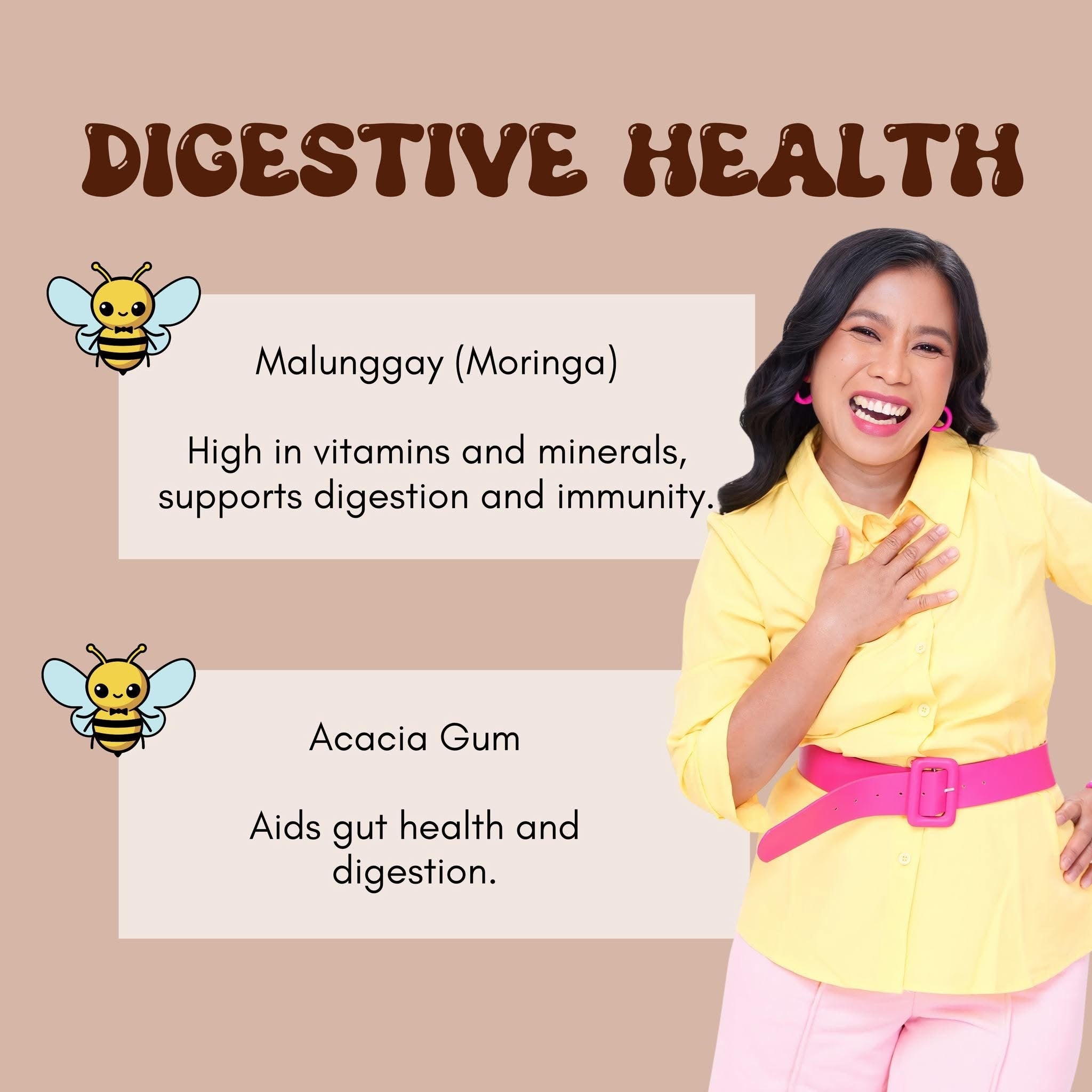 Hubby Bee Fit 16 in 1 Coffee - 18g x 10 Sachets | Premium Coffee Blend Infused with Natural Ingredients for Health and Vitality