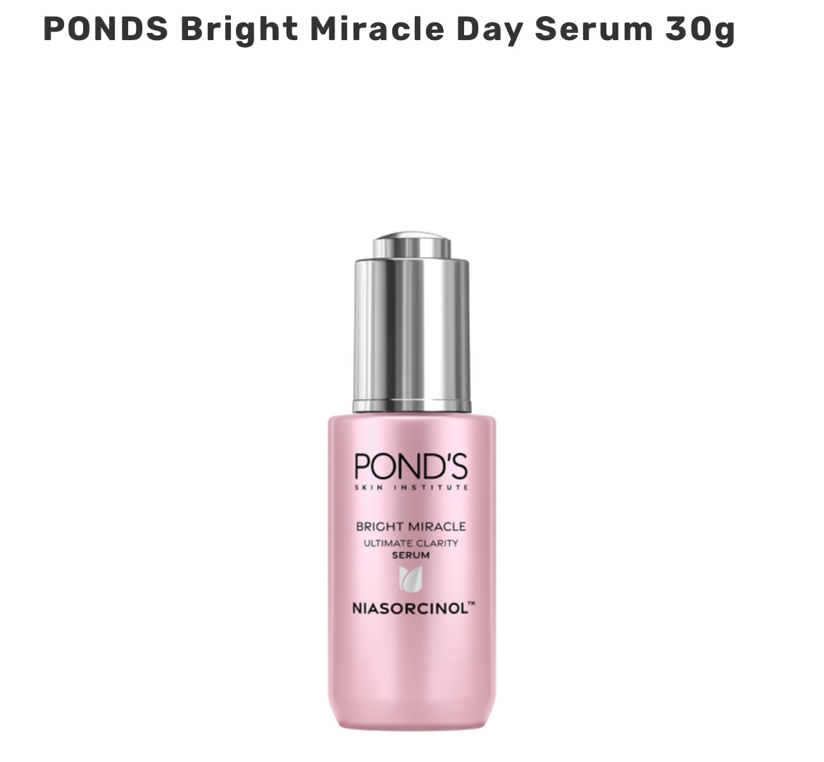 Pond's Bright Miracle Day Serum with NIASORCINOL - 30g