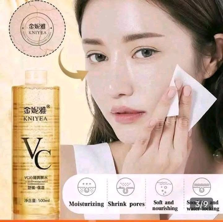 Kniyea VC Soothing Toner helps refresh skin daily