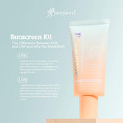 Barefaced Sunkissed Illuminating Sunscreen SPF 30 PA+++ 50g UVA UVB