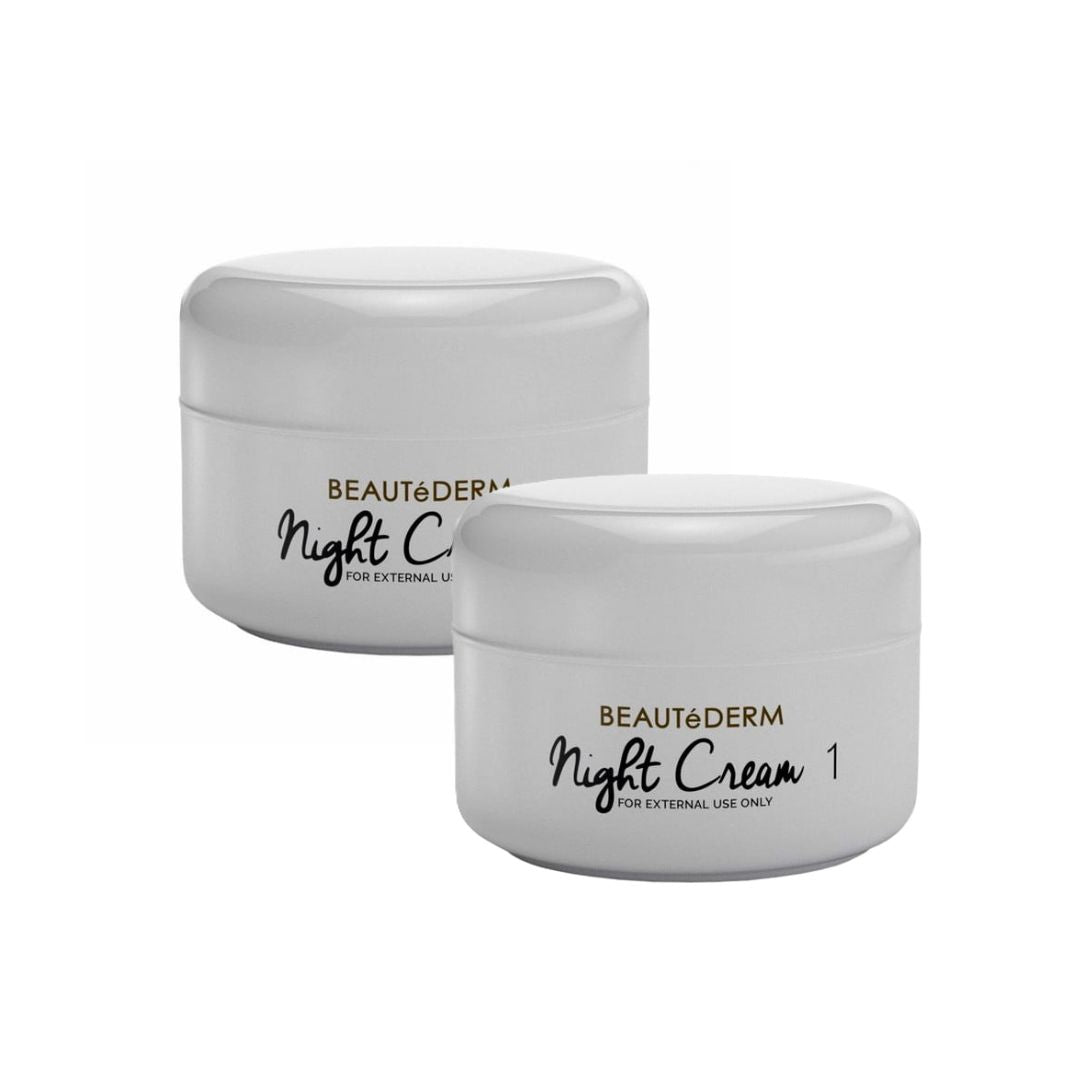 BEAUTEDERM Night Cream #1 20g moisturizing cream that helps keep skin soft and smooth