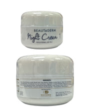 BEAUTEDERM Night Cream #1 20g hydration boost for refreshed skin overnight