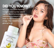 BMRS Beauty Essentials Inner You Placenta Collagen Food Supplement 250mg 120 Tablets with nourishing formula