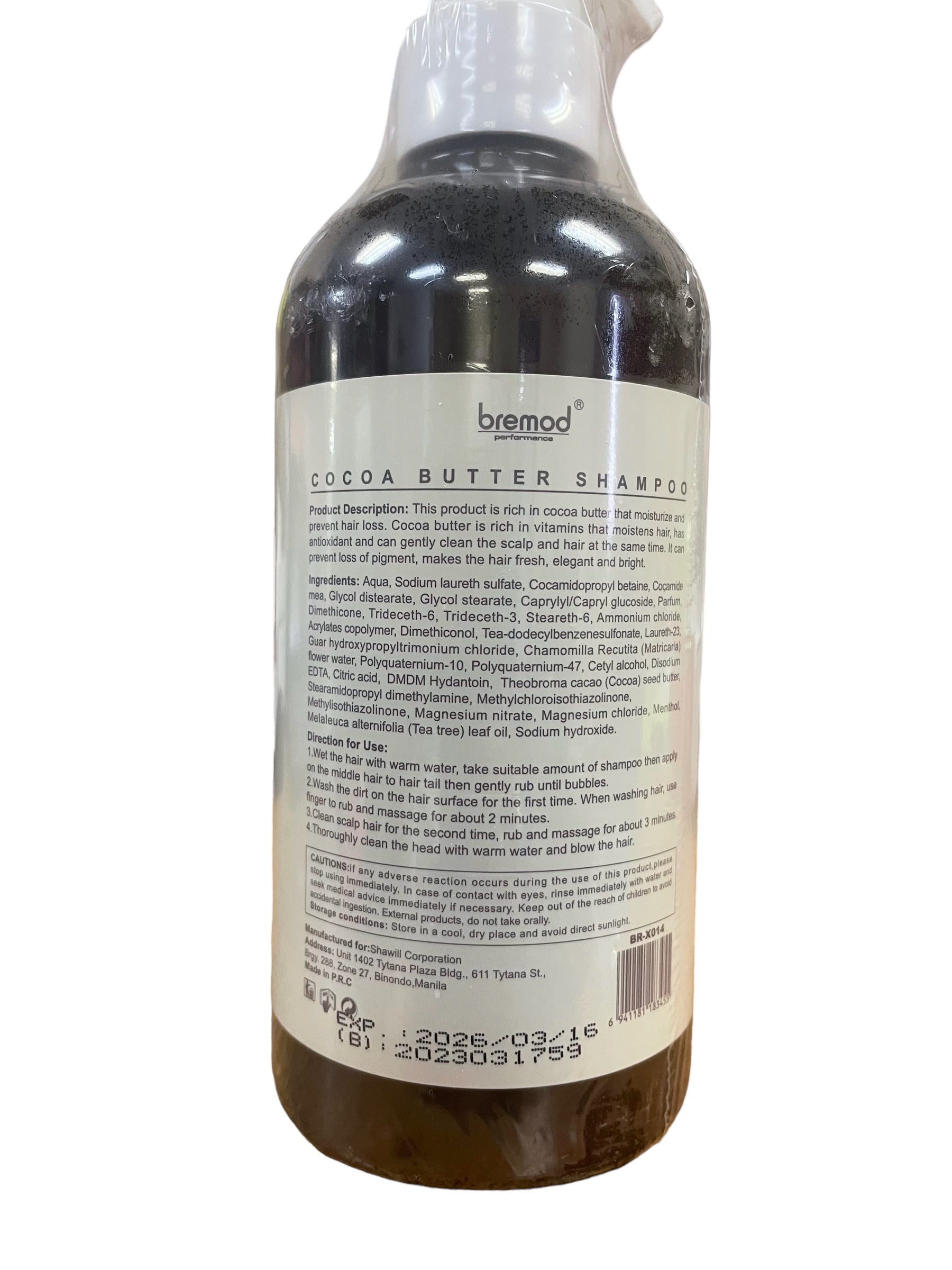 BREMOD Cocoa Butter Nourish & Repair Shampoo & Conditioner