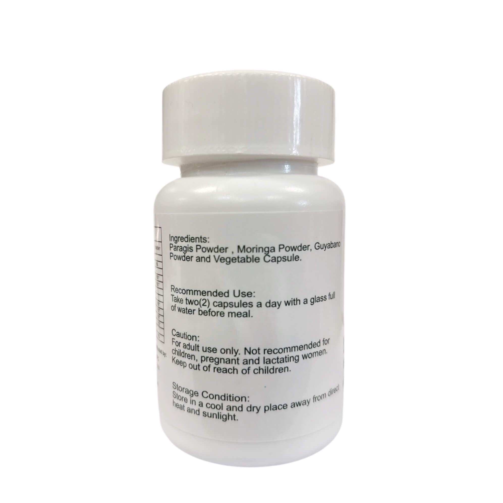 Chef Ayb’s Paragis with Moringa and Guyabano Pure plant-based capsules made from natural herbs