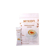 CollaJayne My Kofi Premium Coffee with 10 sachets, packed with collagen and glutathione for beauty and health.