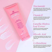 CC Glam by Cris Cosmetics GlutaBleach Lotion - Lightweight, Non-Greasy Hydration for All Skin Types