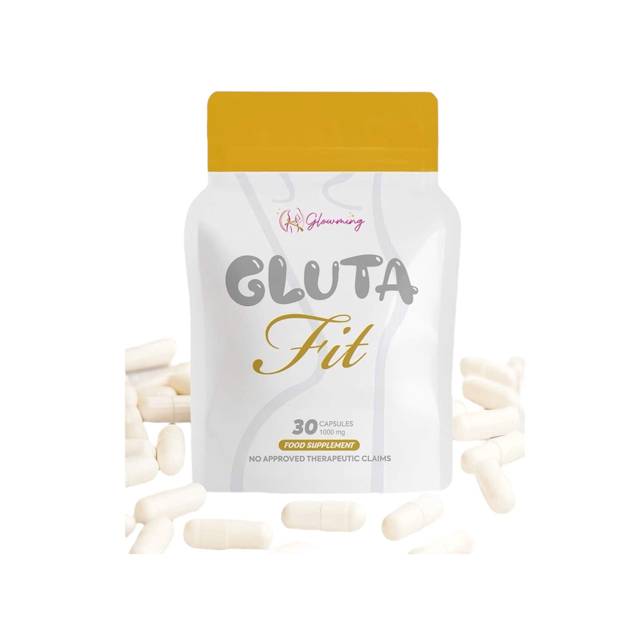 Cris Cosmetics Glowming GLUTA Fit 1000 mg Glutathione and Collagen Supplement for daily beauty and wellness support