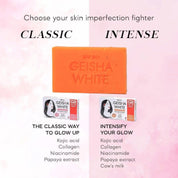 Geisha White Scar and Blemish Intense Skin Cleansing Bar 3x65g nourishing body care