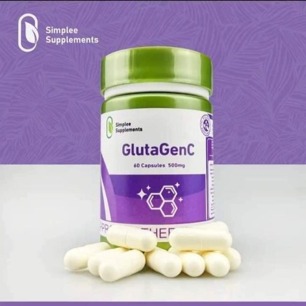 GlutaGenC Glutathione, Collagen & Apple Cider Trio by Simplee Suppleme