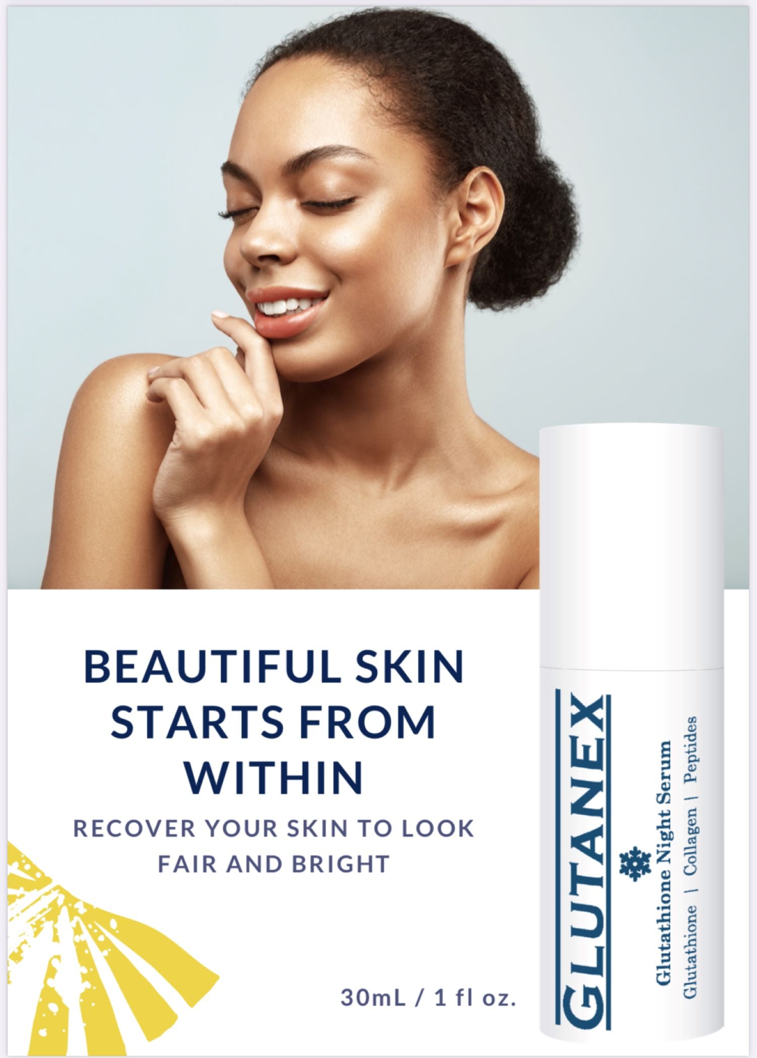 Glutanex Glutathione Night Serum Anti-Aging & Brightening