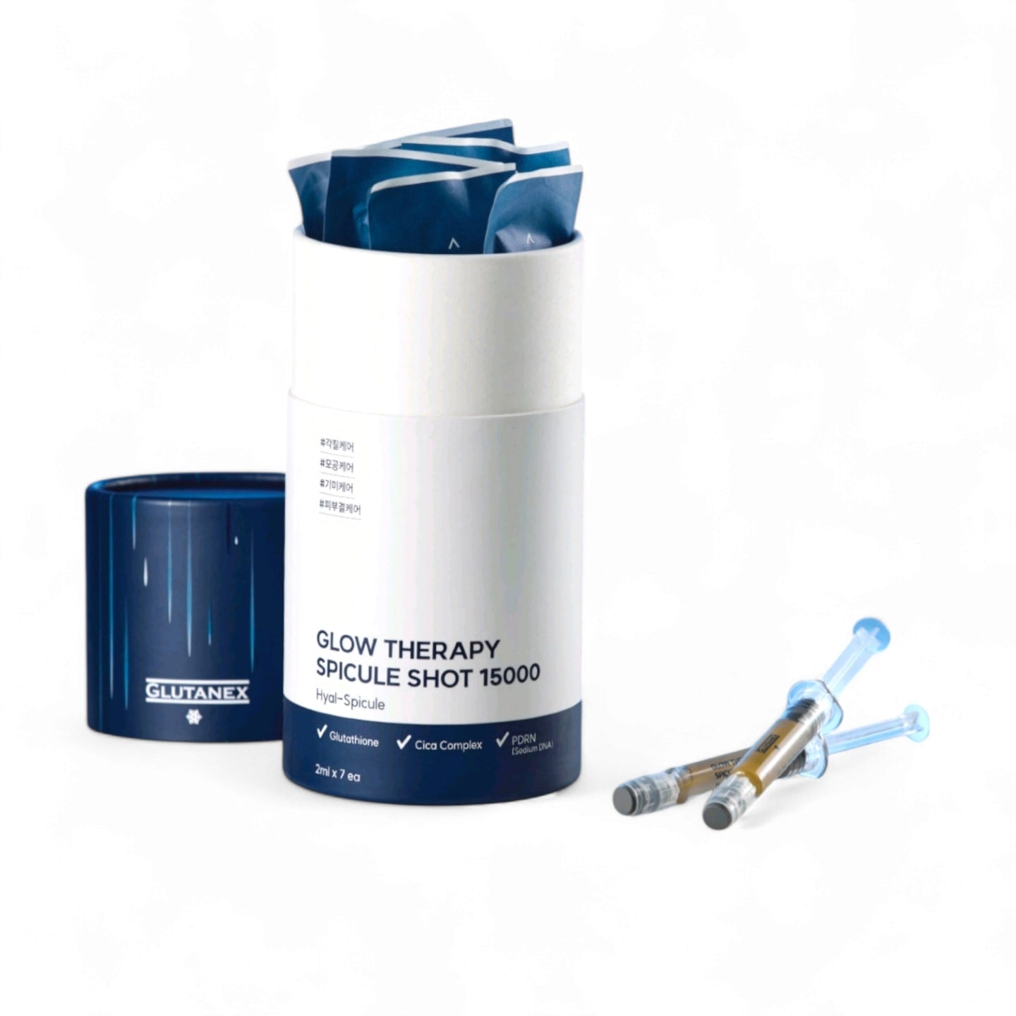 Glutanex Glow Therapy Spicule Shot 15000, a skincare essential for deep care