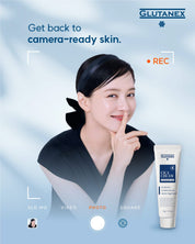 Glutatex Cica Cream moisturizing formula for sensitive skin, 50g size