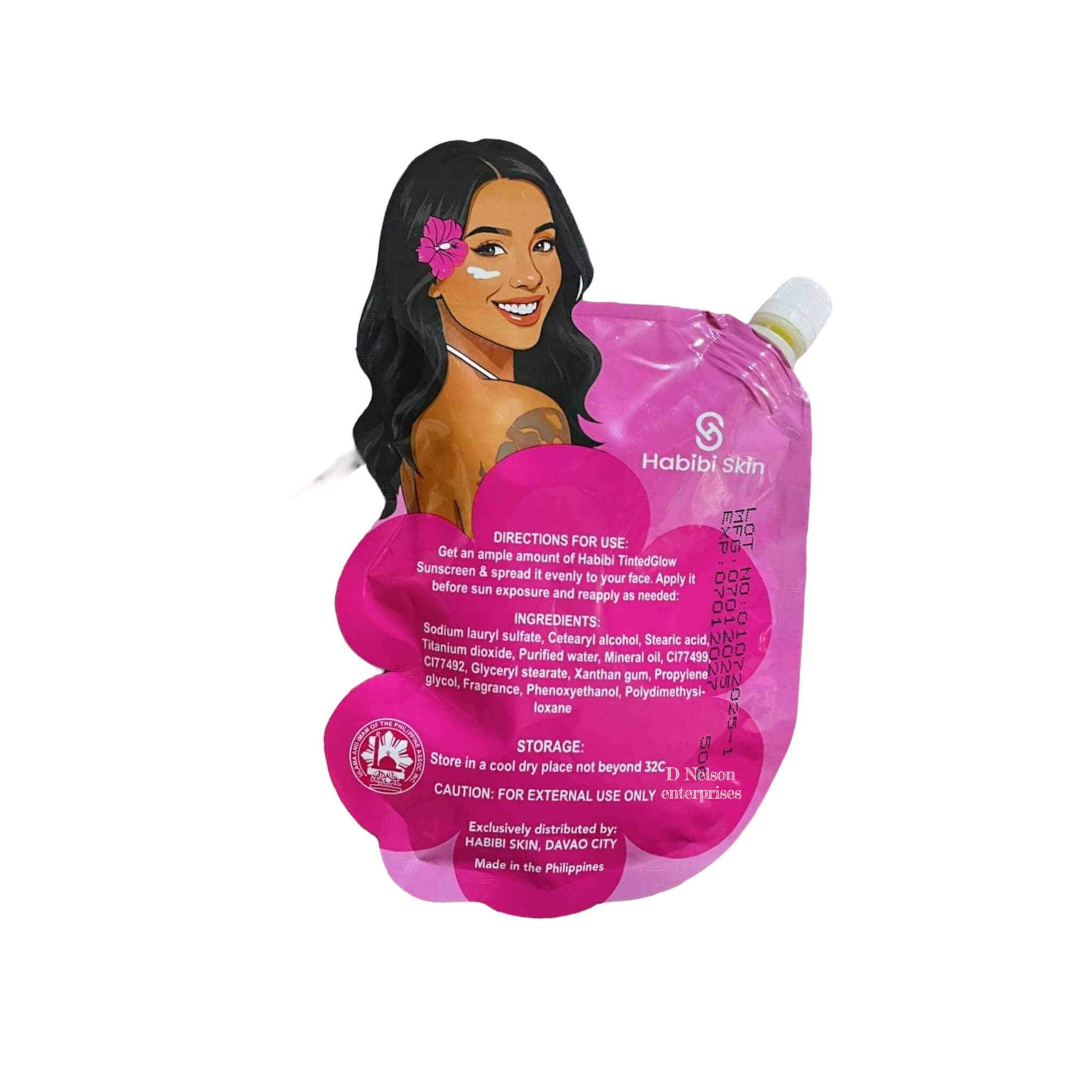 Habibi Skin Tinted Glow Sunscreen works as a makeup primer alternative