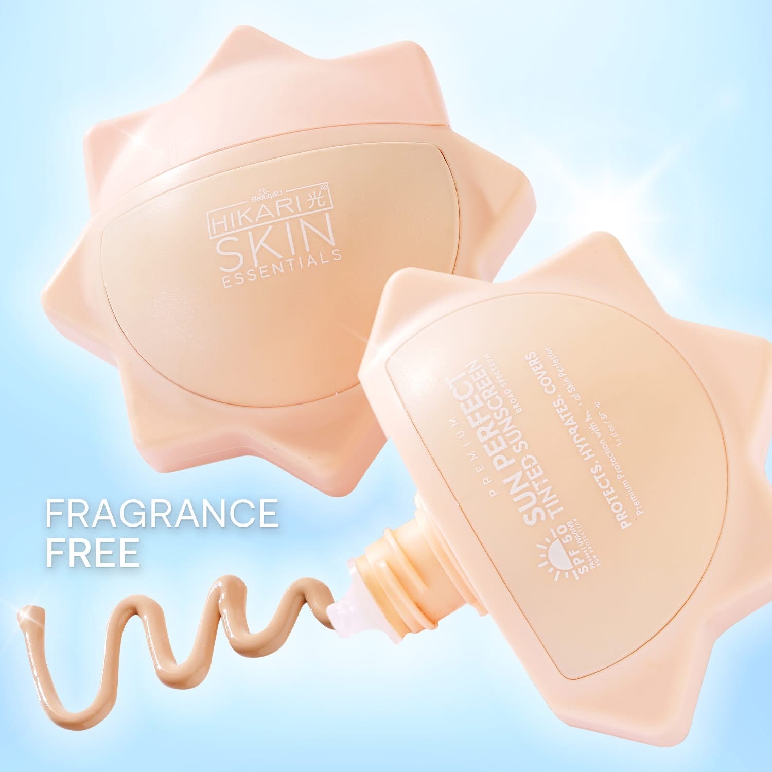Hikari Skin Essentials Premium Tinted Sun Perfect Sunscreen SPF 50 -  50ml