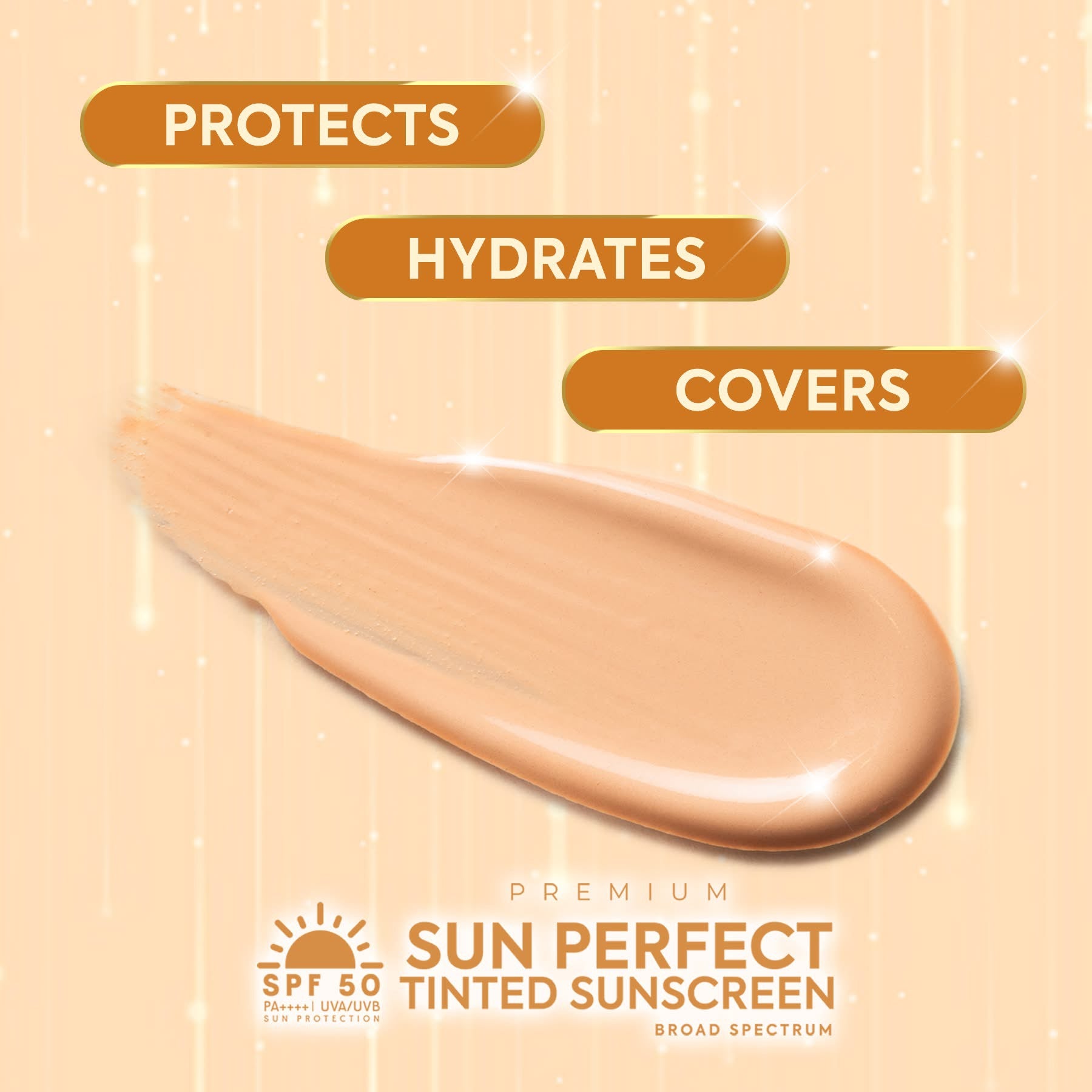 Hikari Skin Essentials Premium Tinted Sun Perfect Sunscreen SPF 50 -  50ml