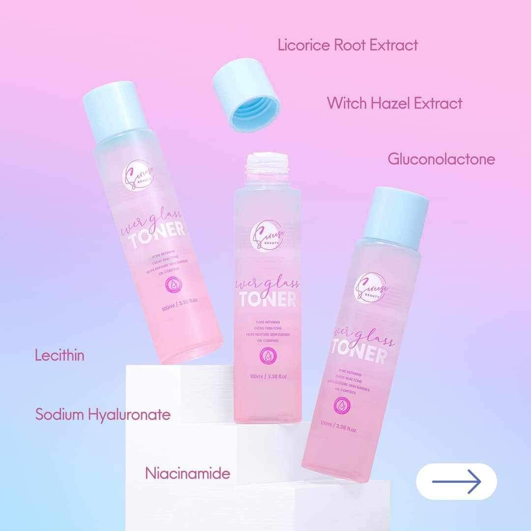 Sereese Beauty Everglass Toner & Milk Glaze Instant Hydrator, 100ml