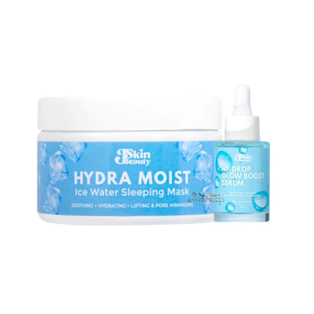 Glowing Skin Combo: JSkin Beauty Hydra Moist Ice Water Sleeping