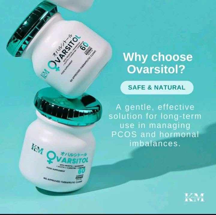 KAT MELENDEZ OVARSITOL Women’s Hormone Balance Supplement | Myo-Inositol + Magnesium + Acetyl L-Carnitine + Chromium | Supports Hormonal Health, Fertility & Metabolism | 60 Capsules