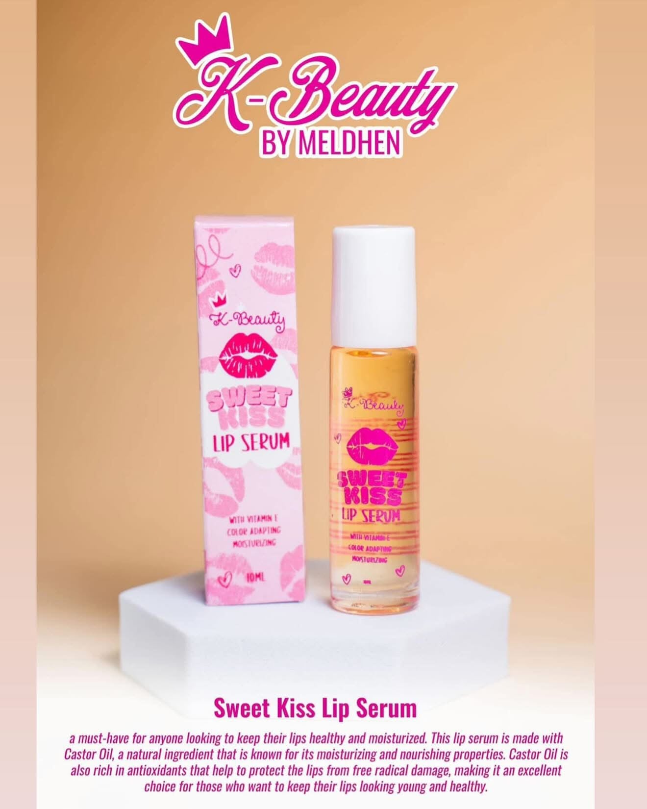 K-Beauty By MeLdhen Sweet Kiss Lip Serum