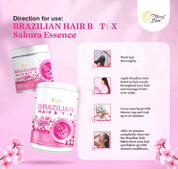 Merry Sun Brazilian Hair BTX long lasting smoothness and soft texture