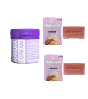 Nourish & Glow: 2 Bars Bella Amore Skin Himalayan Soap & Manuka Cream