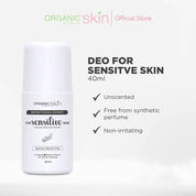 Organic Skin Japan Deodorant for Sensitive Skin Aloe Vera for daily freshness