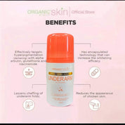 OSJ natural skin deodorant, aluminum-free and non-sticky, 40ml.