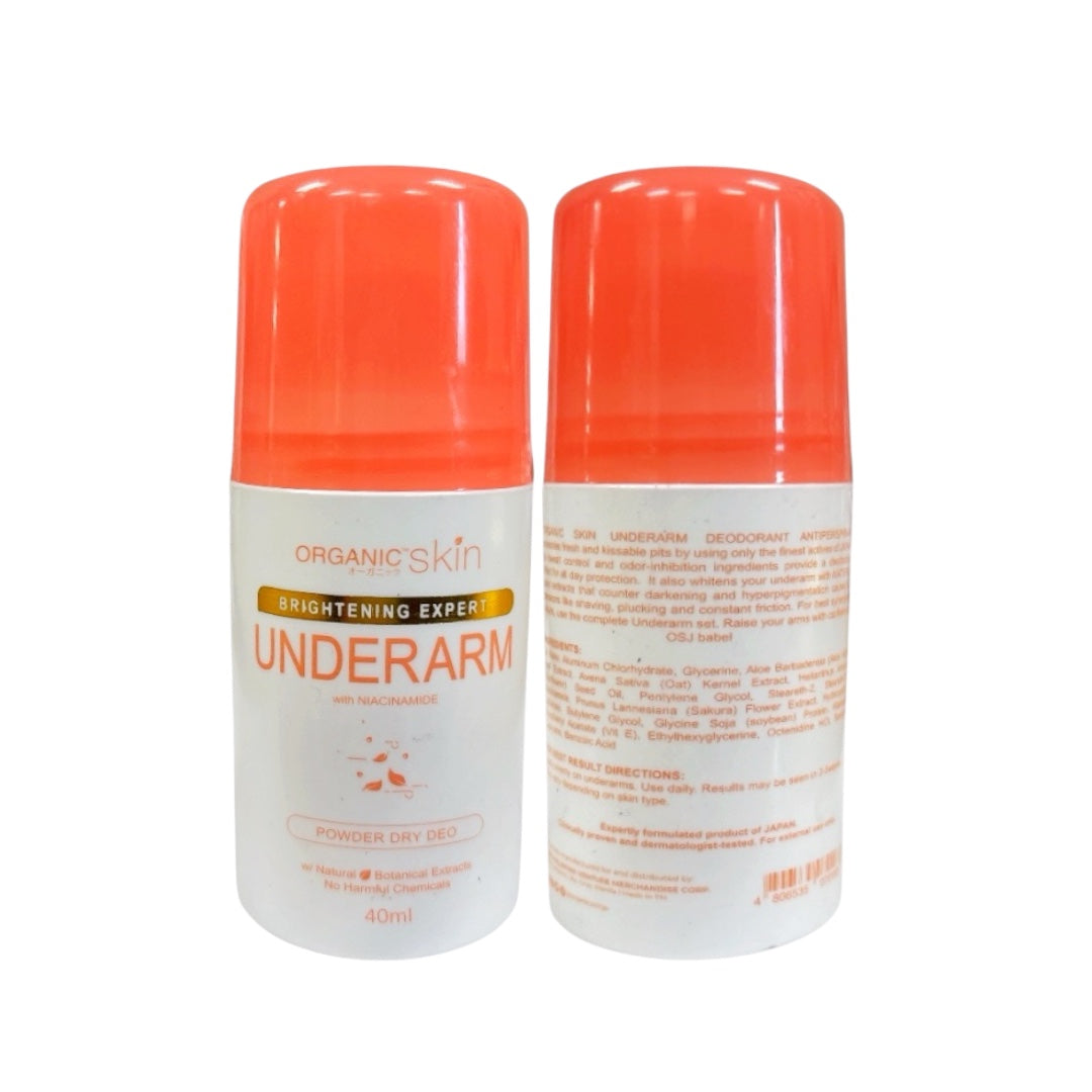 Power Dry Duo OSJ deodorant, crafted with organic ingredients, 40ml