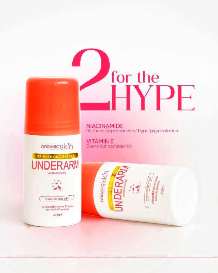 Plant-based OSJ deodorant with a fresh scent, 40ml Power Dry Duo.