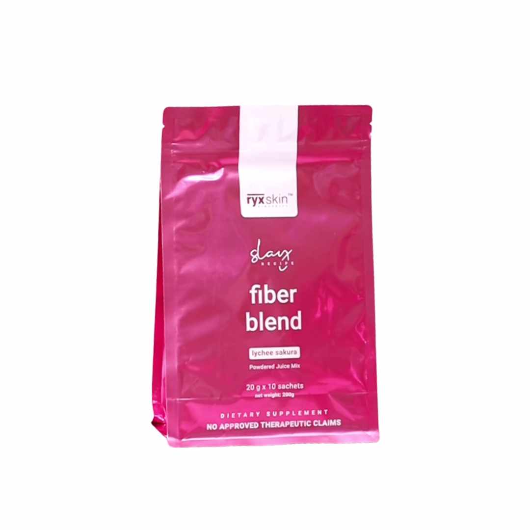 Ryxskin Fiber Blend Lychee Sakura 10 Sachets closeup view