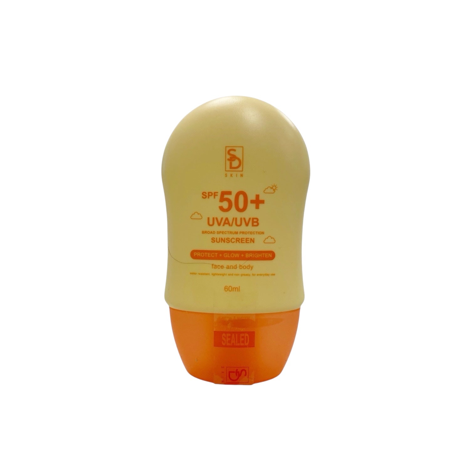SD SKIN Sugar Dolls 3-in-1 Face and Body Sunscreen in 60ml tube