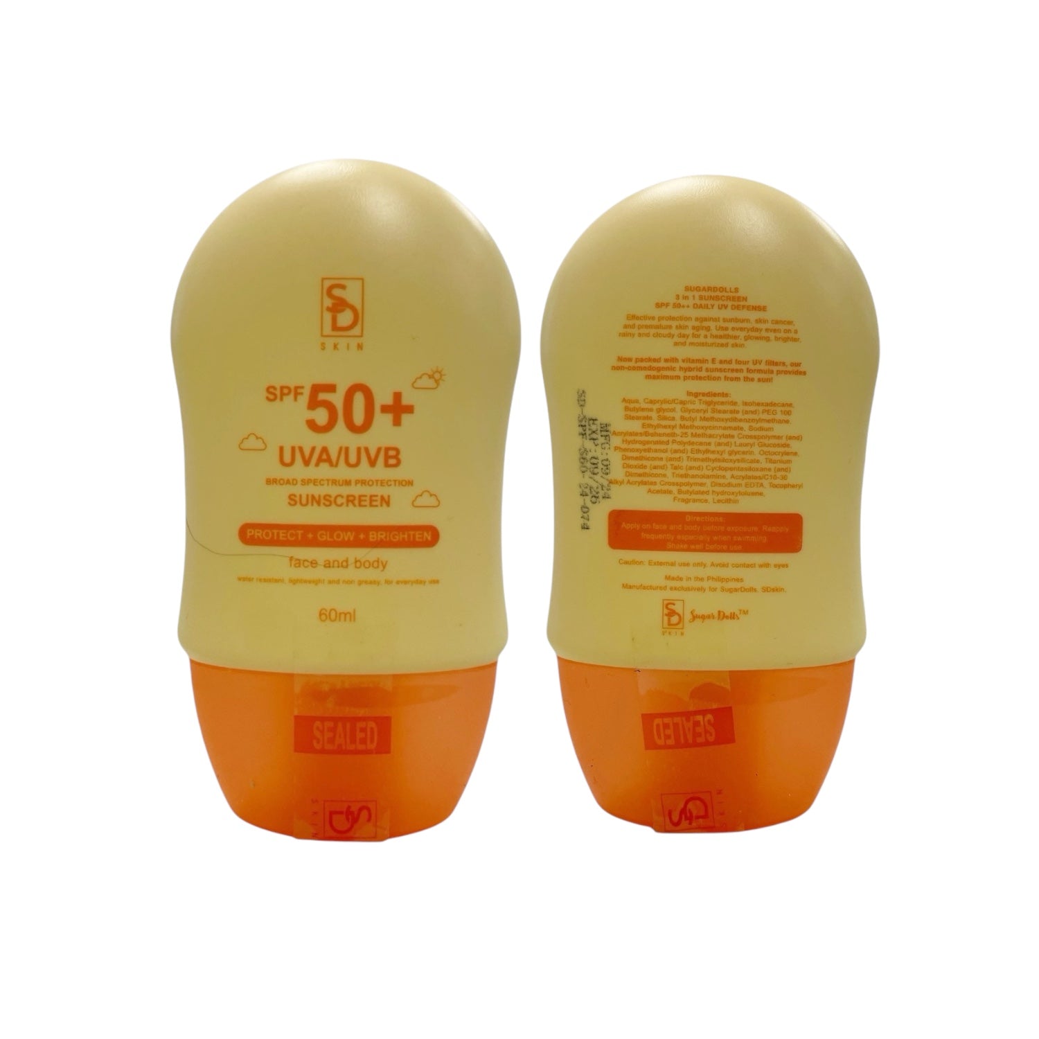Sugar Dolls 3-in-1 sunscreen with sun protection for daily use