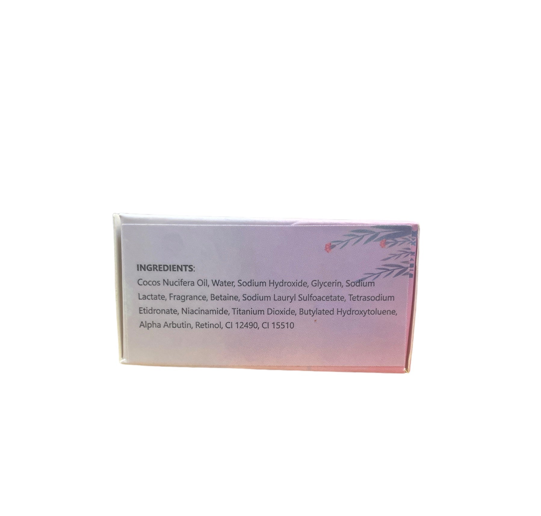 Sereese Beauty Whitening Milk Soap Retinol Orange Marmalade Scent