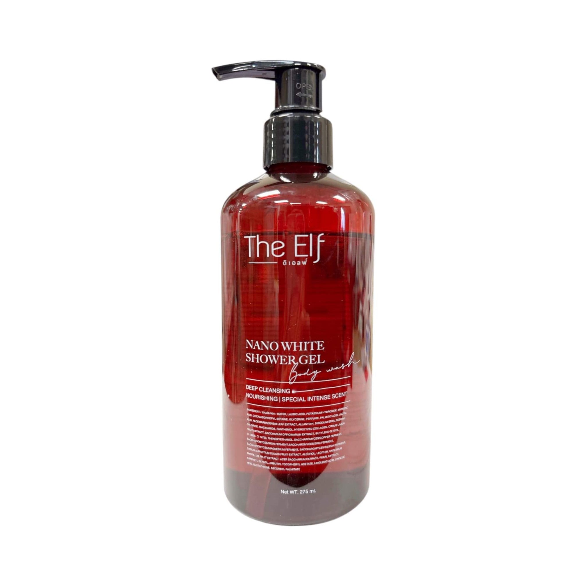 glutathione tablets good for health The Elf Nano White Shower Gel Body Wash with Aloe Vera, Niacinamide,  Panthenol & Collagen | Nourishing Daily Shower Gel for Soft, Supple Skin