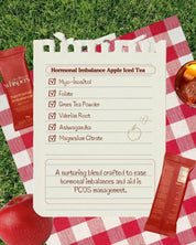 Wellness Whispers Apple Iced Tea powdered drink easy to mix beverage