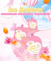 You Glow Babe Beauty White Sunscreen Bright Glow with Sea Buckthorn SPF 50 PA+++ leaves a fresh dewy glow without greasiness